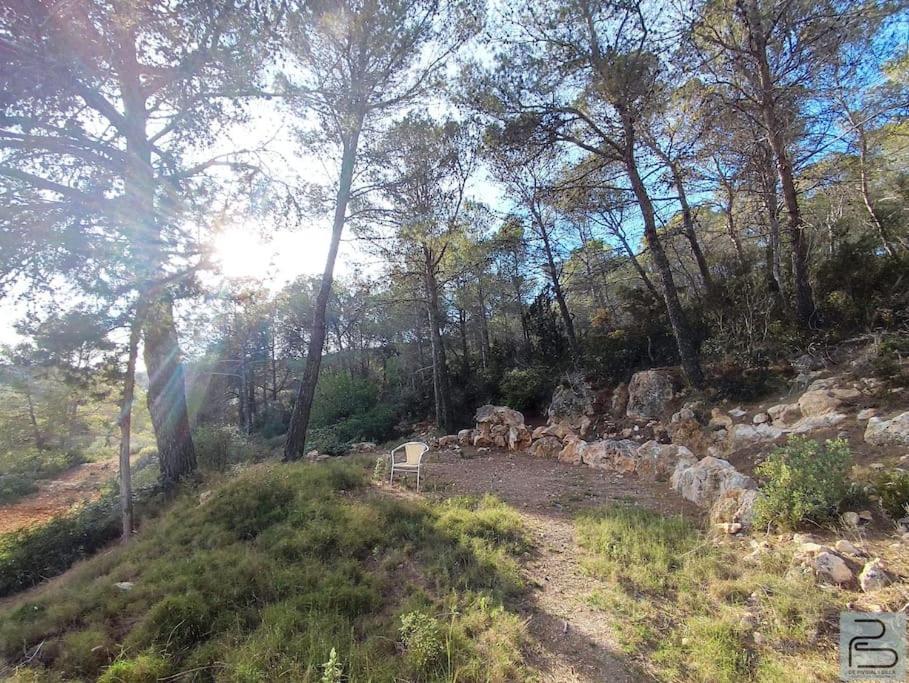 Casa Can Lluc Con Piscina, Jardin Y Vista Al Campo سانت ميكيل ذي بالان المظهر الخارجي الصورة